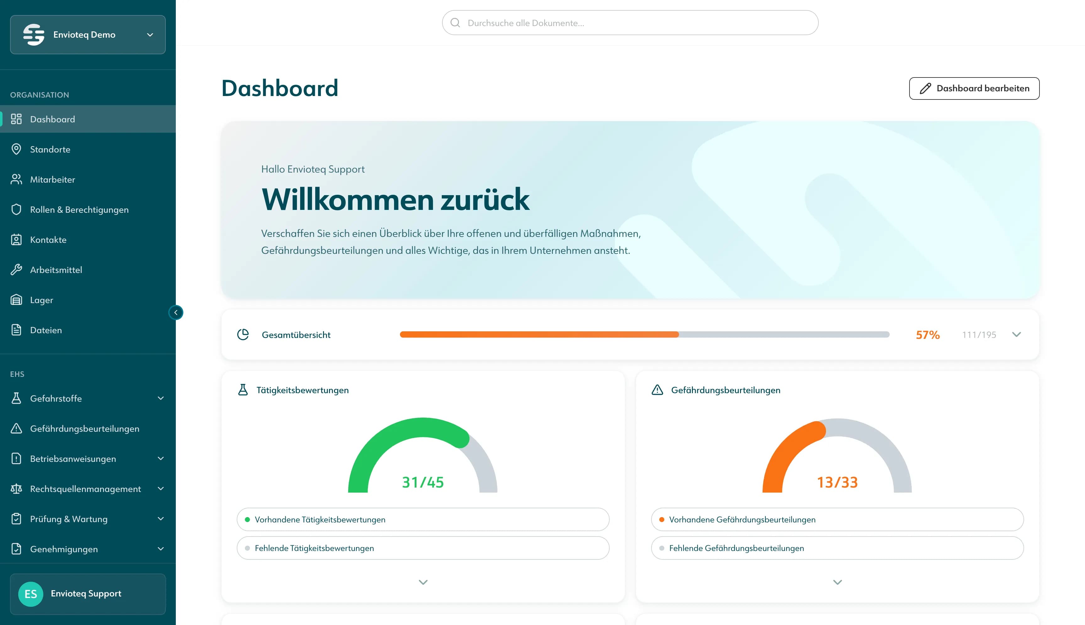 Envioteq Dashboard